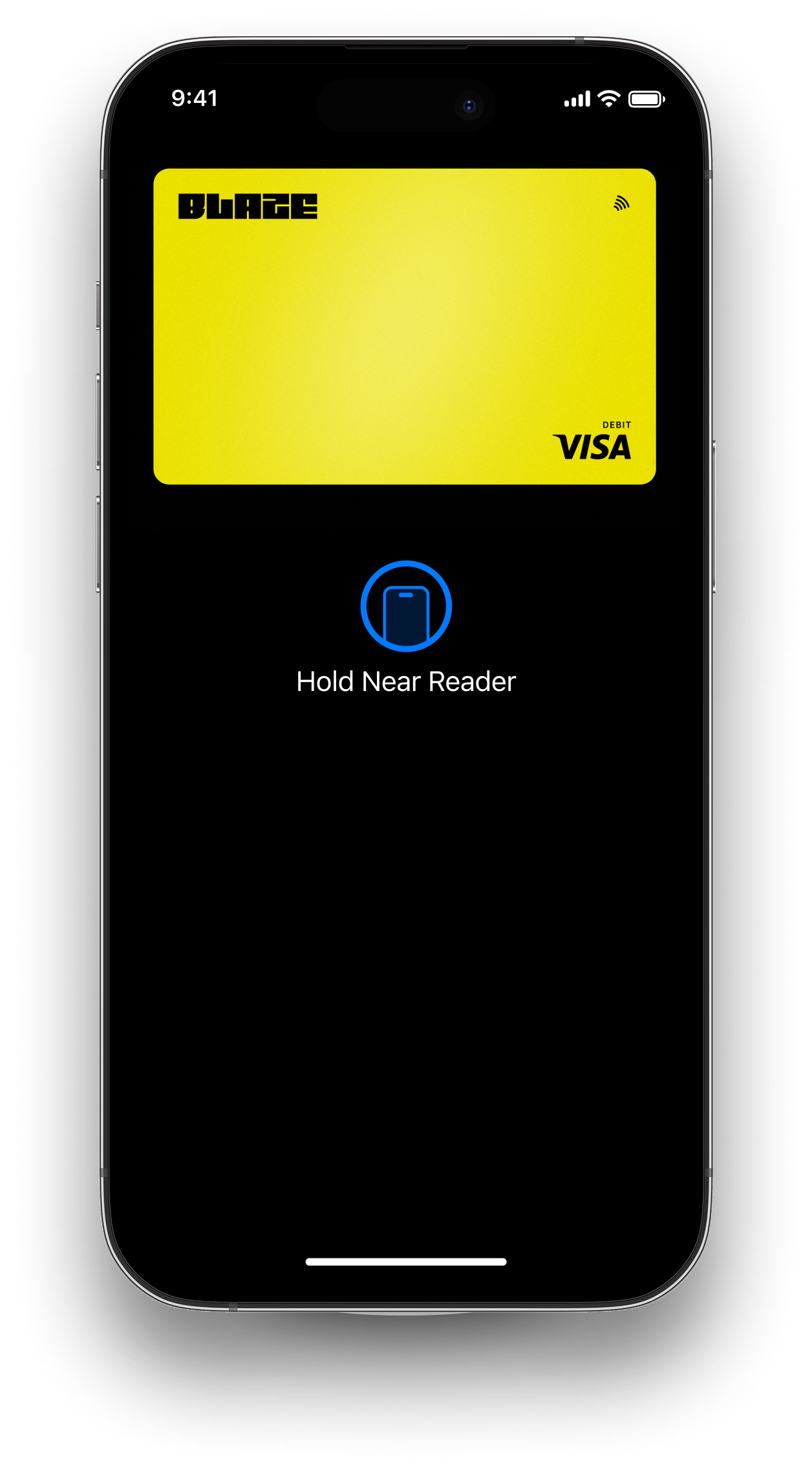 Apple Pay with Blaze card